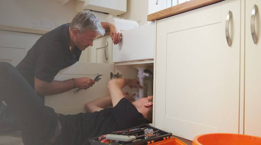 Professional burst pipe repair services in Rocky Comfort, MO